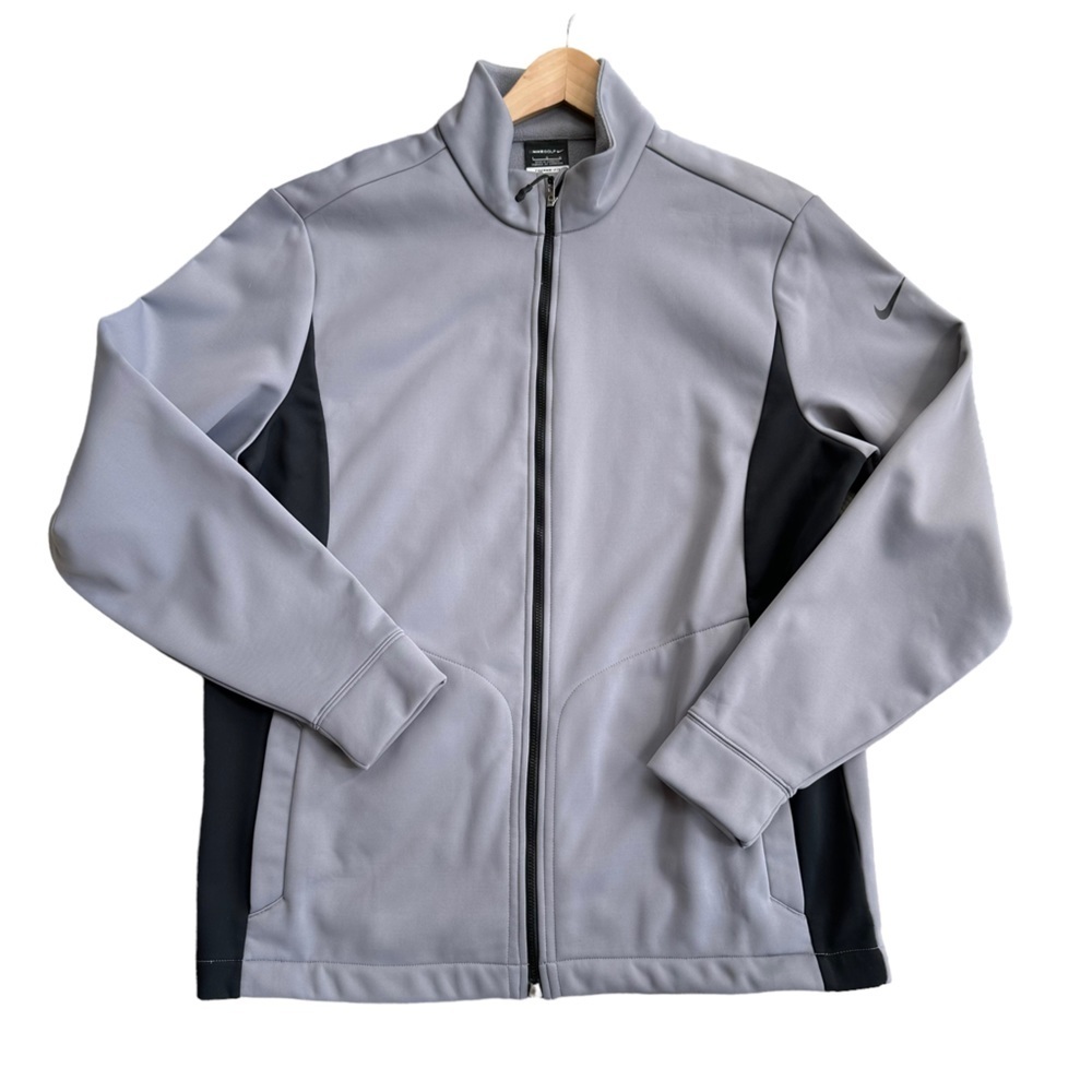 Nike Golf Therma Fit  Long‎ Sleeve Front Zip Lightweight Jacket Size: L